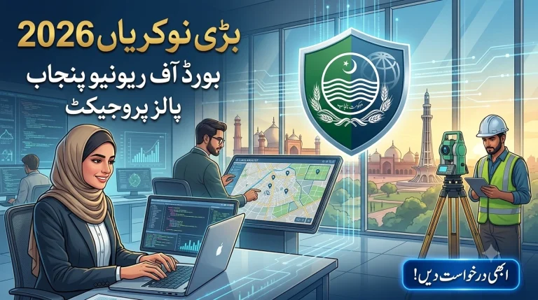 Board of Revenue Punjab Jobs 2026 for Software Developers