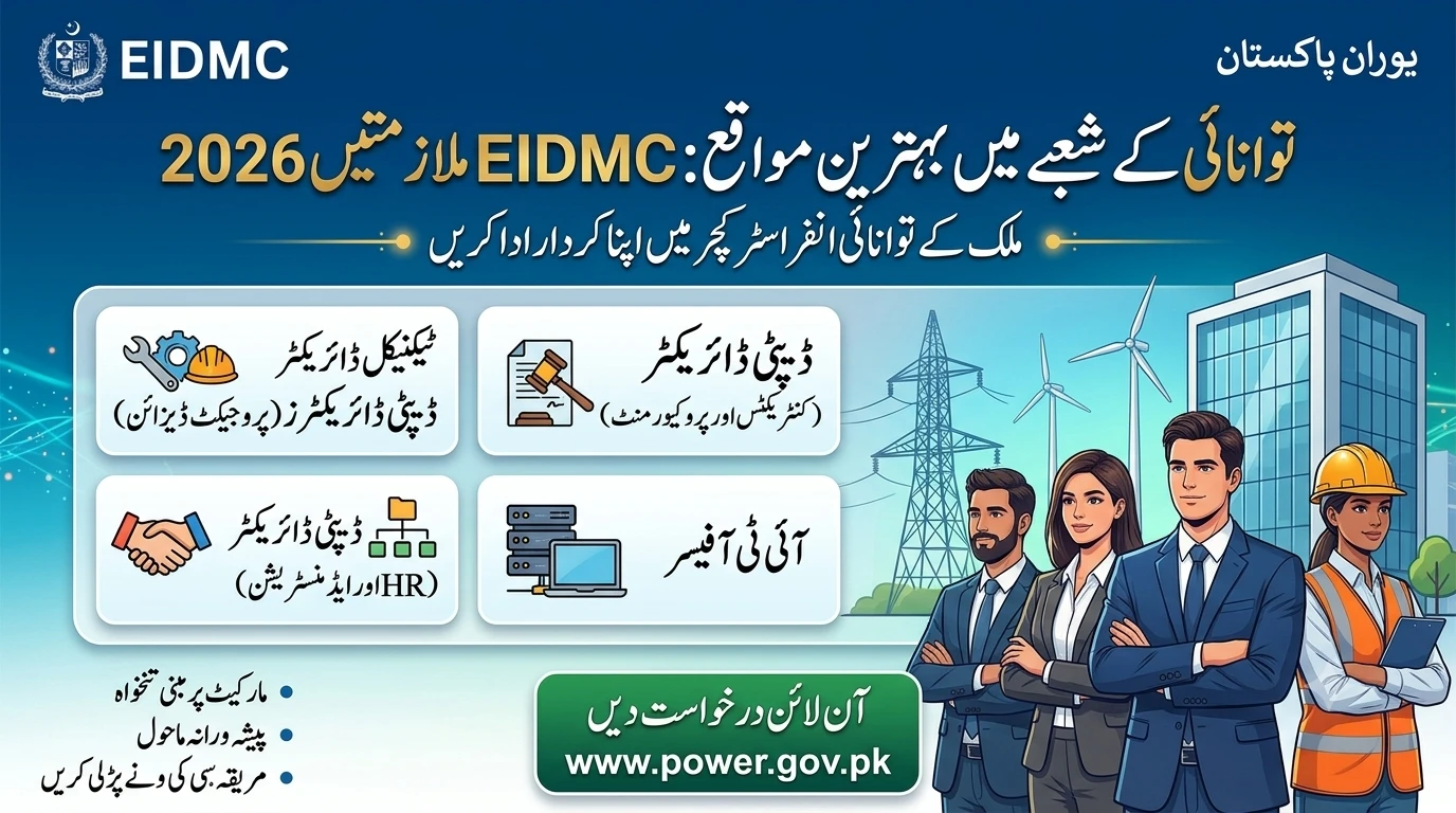 EIDMC Jobs 2026 for Directors and IT Staff