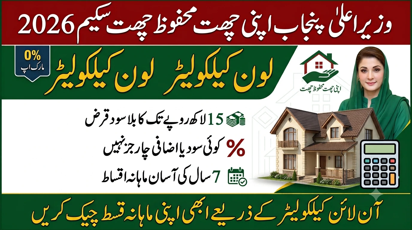 Apni chat mehfooz chat loan calculator
