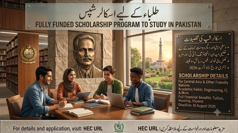 Allama Muhammad Iqbal Scholarship 2026 at HEC Pakistan