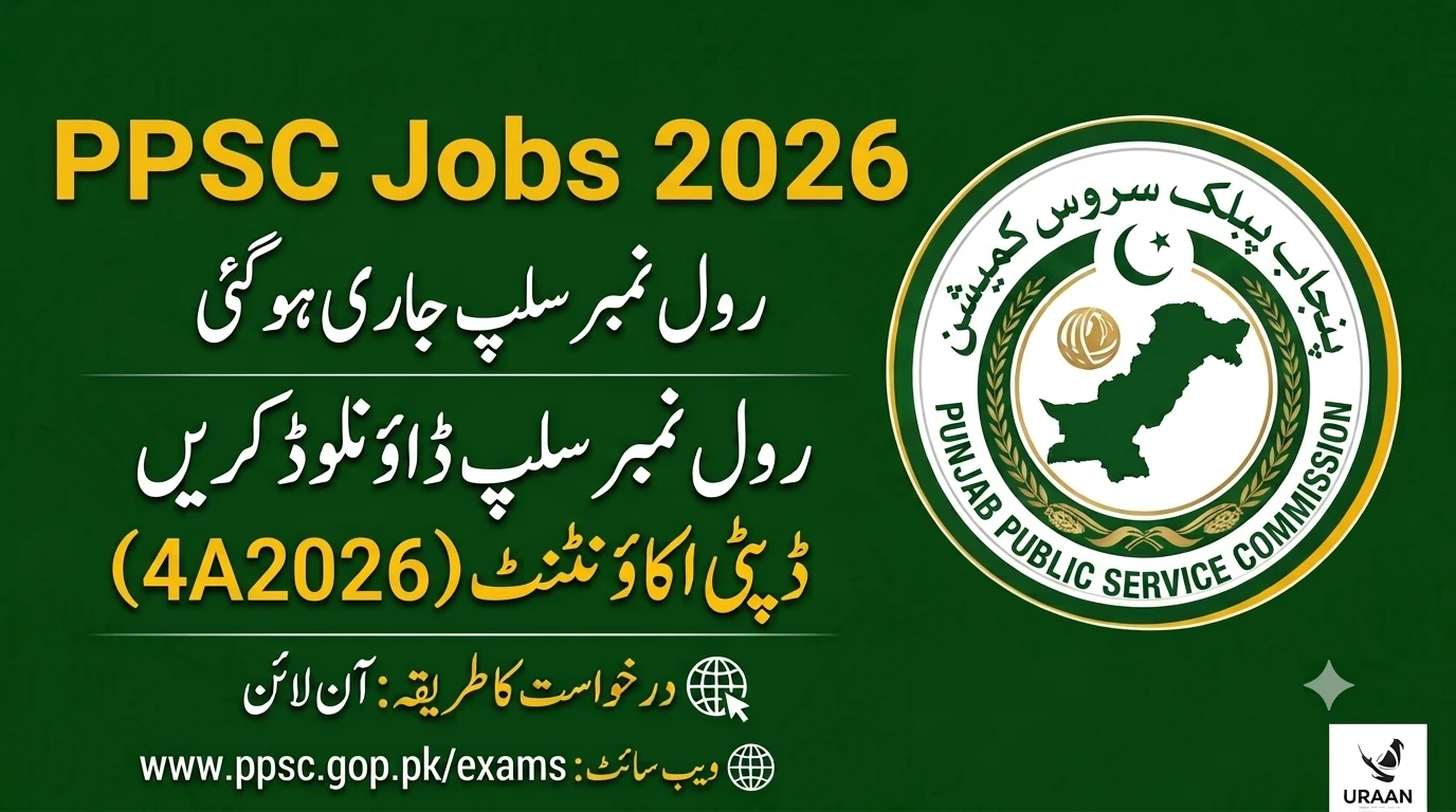 Deputy Accountant PPSC Jobs 2026 Admission Slip Download