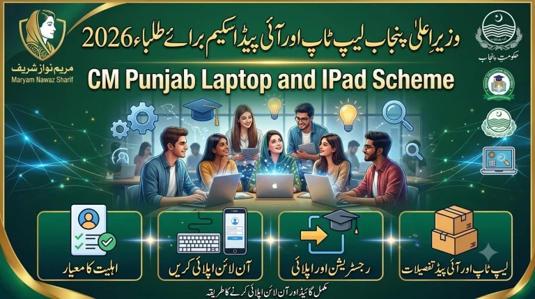 Free Laptop & iPad Scheme Punjab 2026: Criteria & Application Guide