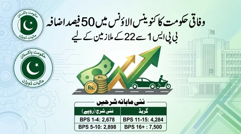 Government Increases Conveyance Allowance by 50% for 2026