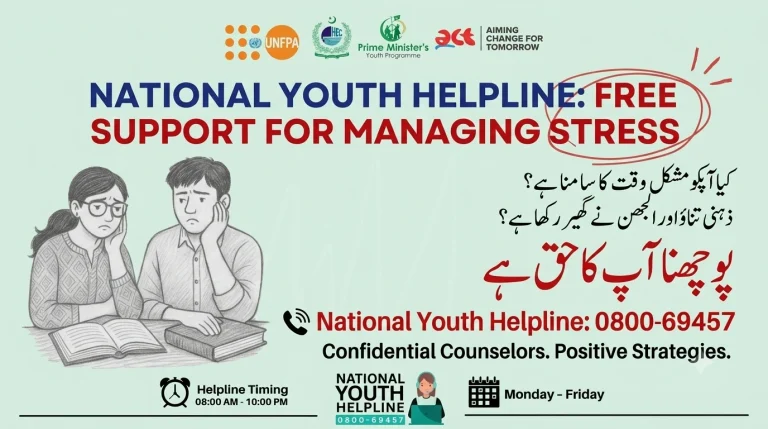National Youth Helpline 2026 for Managing Stress