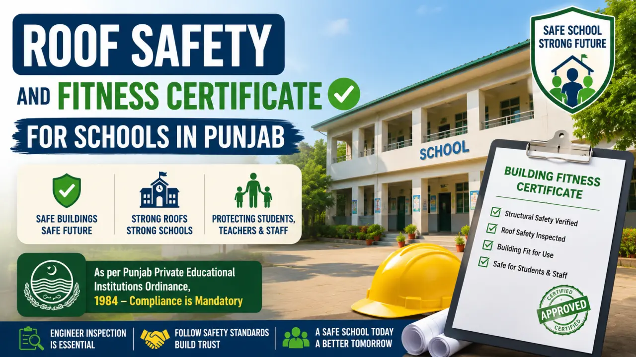 Fitness Certificate for Schools in Punjab