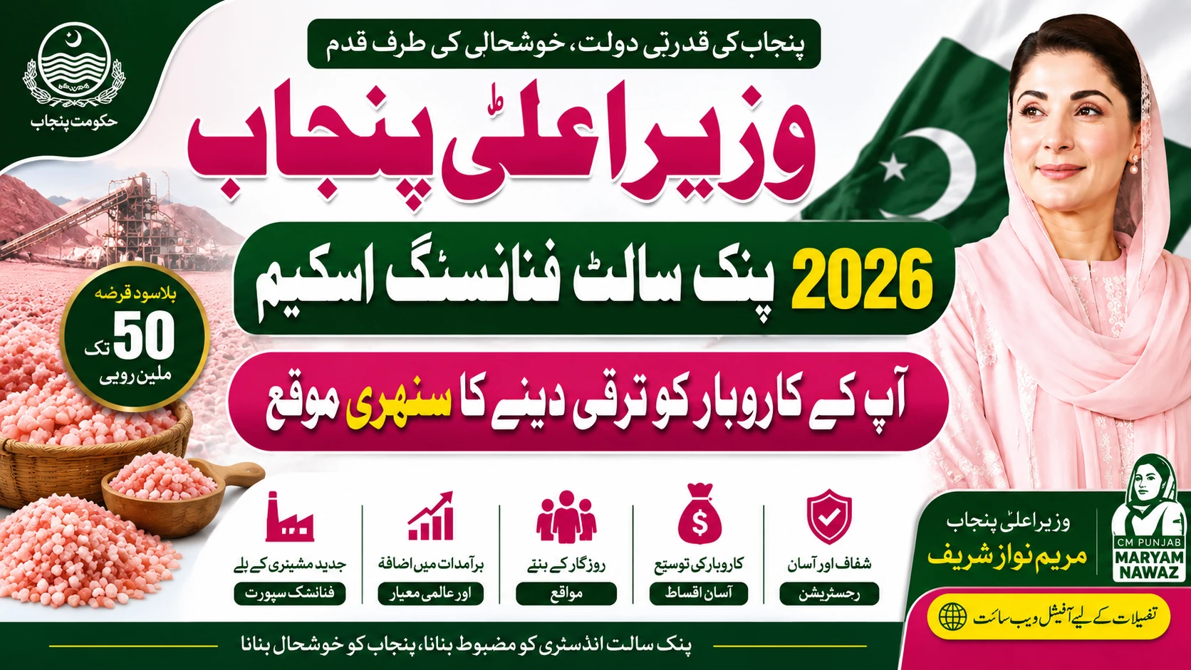 CM Punjab Pink Salt Financing Scheme 2026: Complete Guide & Registration